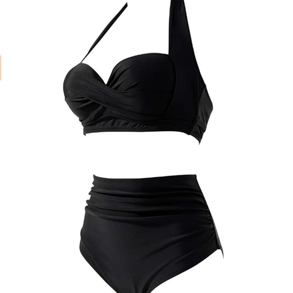 Tempting High Waist Two Piece Swimsuit - Picture 3 of 7